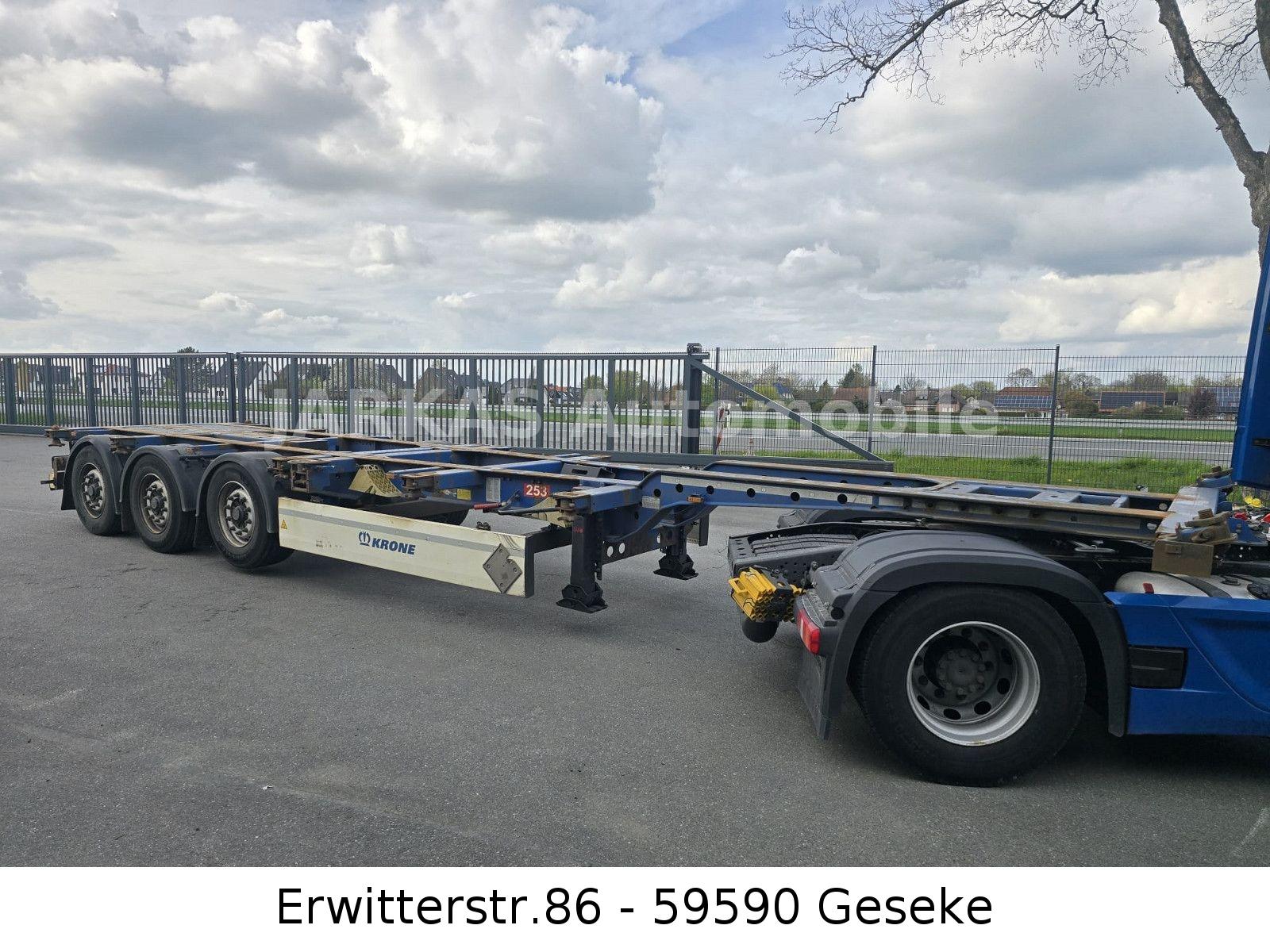 Krone SD, Containeraufbau, Chassi, 2x 20ft, 30ft,40ft
