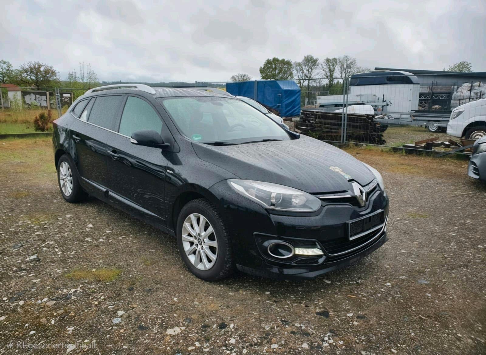 Renault Megane 2015 — rear view