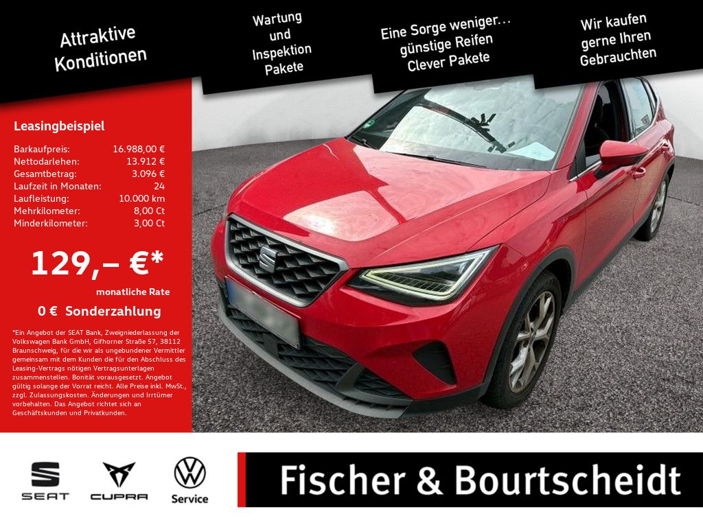 Seat Arona 1.0 TSI FR 5,99% EFF* PDC NAVI FACEL. LED