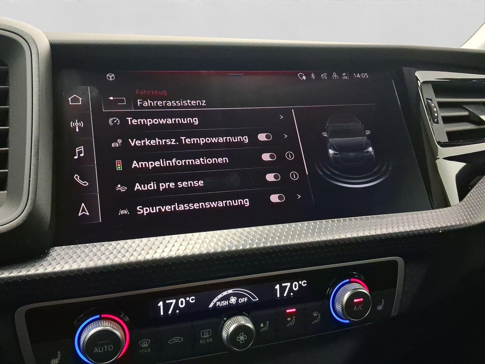 Audi A1 Sportback 25 TFSI ADVANCED LM16 SITZHZG PDC, миниатюра 12