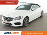 Mercedes-Benz C-Klasse C 200 AMG Line Aut.*NAVI*LED*TEMPO*CAM* - Mercedes-Benz C 200: Cabrio