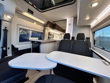 Westfalia Columbus 600 D 180PS Lithium 350WP Solar SKYVIEW