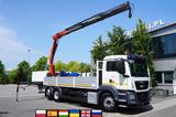 MAN TGS 26.360 Flatbed / Crane Fassi F175 7.7 T