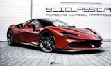 Ferrari SF90 Full CARBON+PPF 1Hand nur 300000 euro netto - rote Ferrari SF90