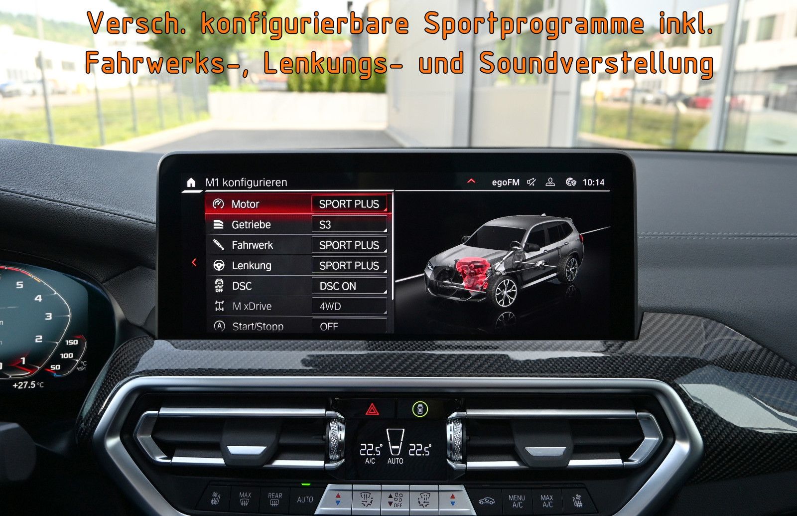 Fahrzeugabbildung BMW X3 M Comp. °UVP 125.837€°ACC°AHK°SITZKLIMA°VOLL°