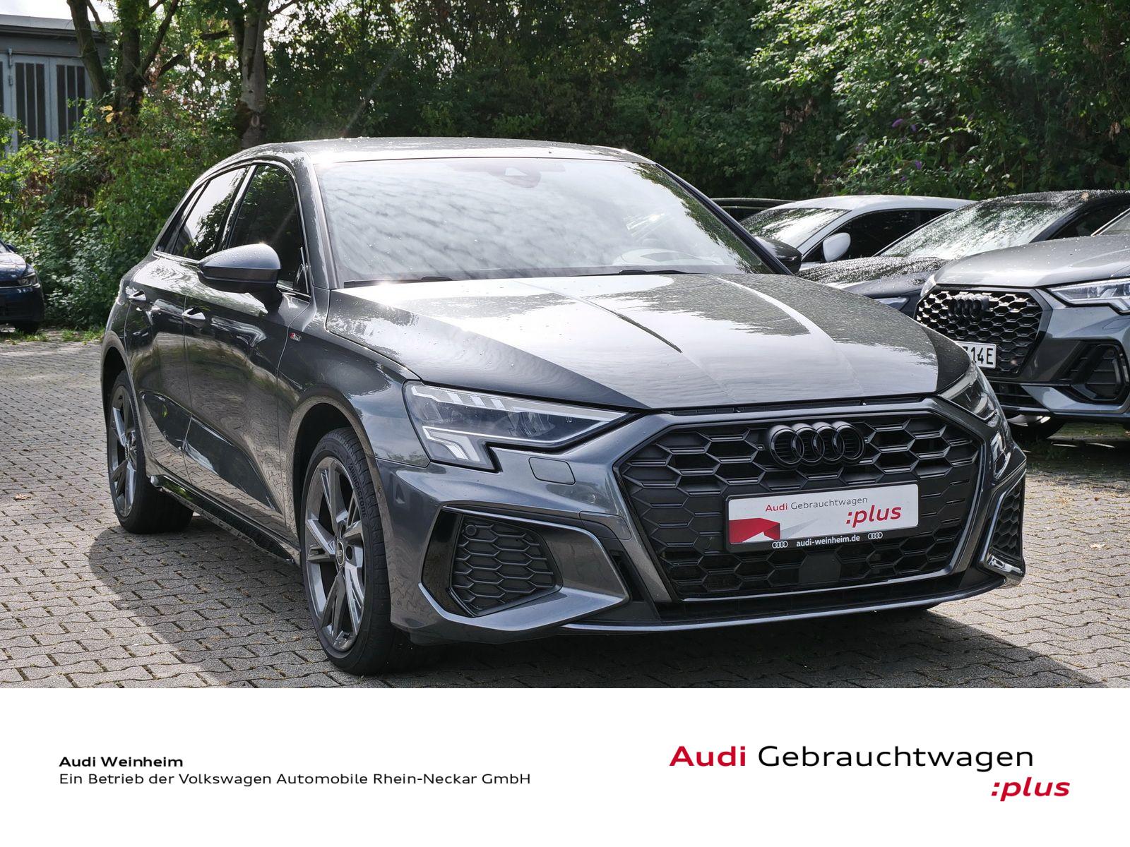 Audi A3 45 TFSI Black Paket S-Line Head Up LED S-tron, миниатюра 3
