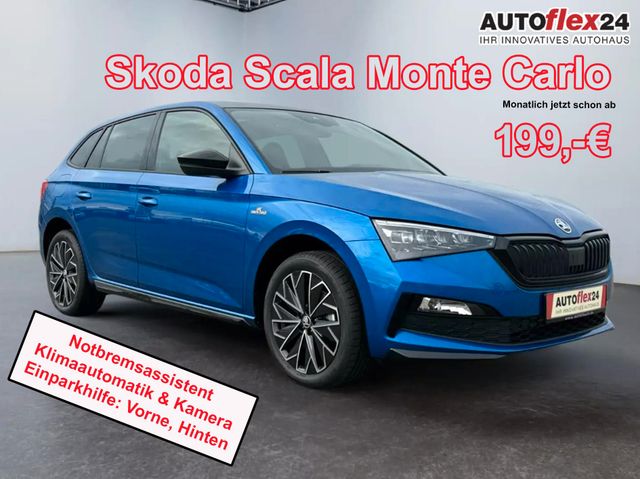 Skoda Scala Monte Carlo 1,5 TSI DSG Klimaa/LED/Pano...