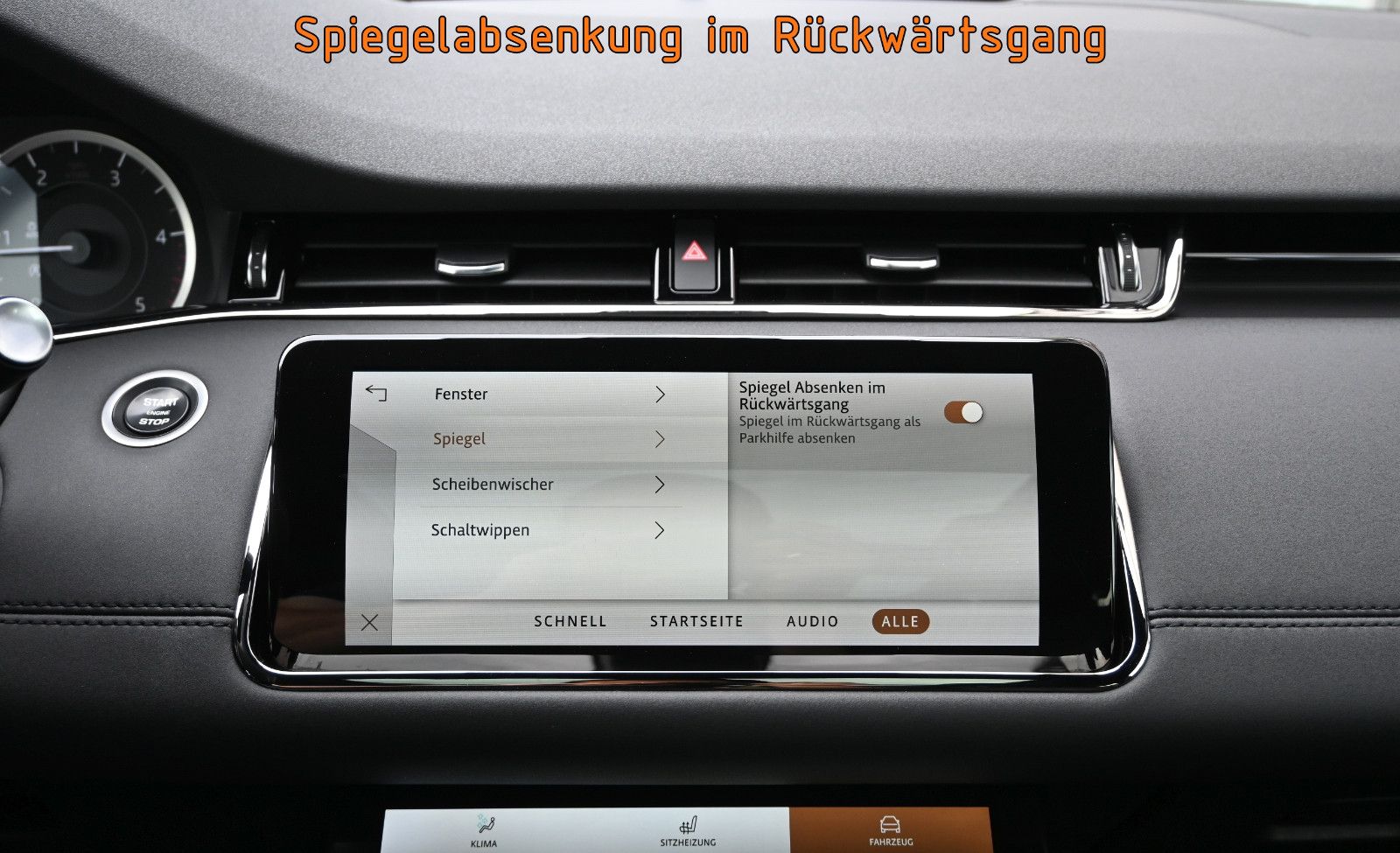 Fahrzeugabbildung Land Rover Range Rover Evoque D200 R-DYNAMIC SE AWD °BLACK°