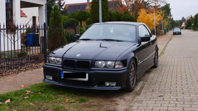 BMW E36 Cabrio mit TÜV + Hardtop + Felgen