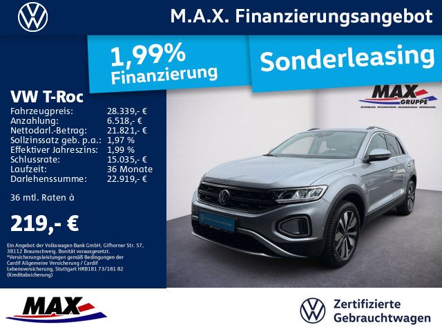 T-Roc 1.5 TSI DSG MOVE +LED+NAVI+KAMERA+ALU 17"+