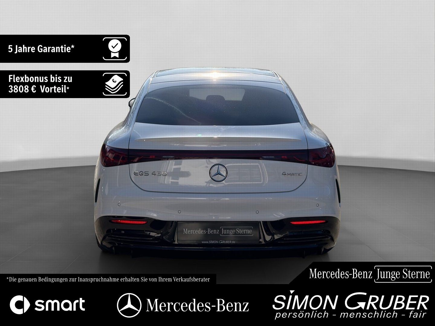 Fahrzeugabbildung Mercedes-Benz EQS 450 4M AMG Massage Sitzklima Nappa Mod 2026!