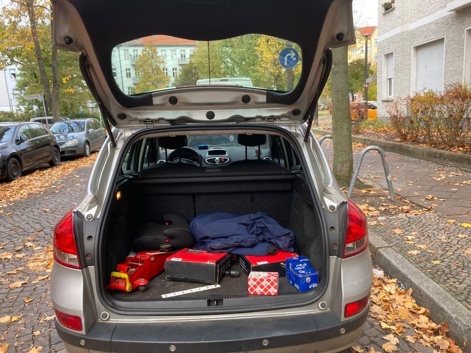 Renault Clio 2008 — engine 75 HP (55kW)