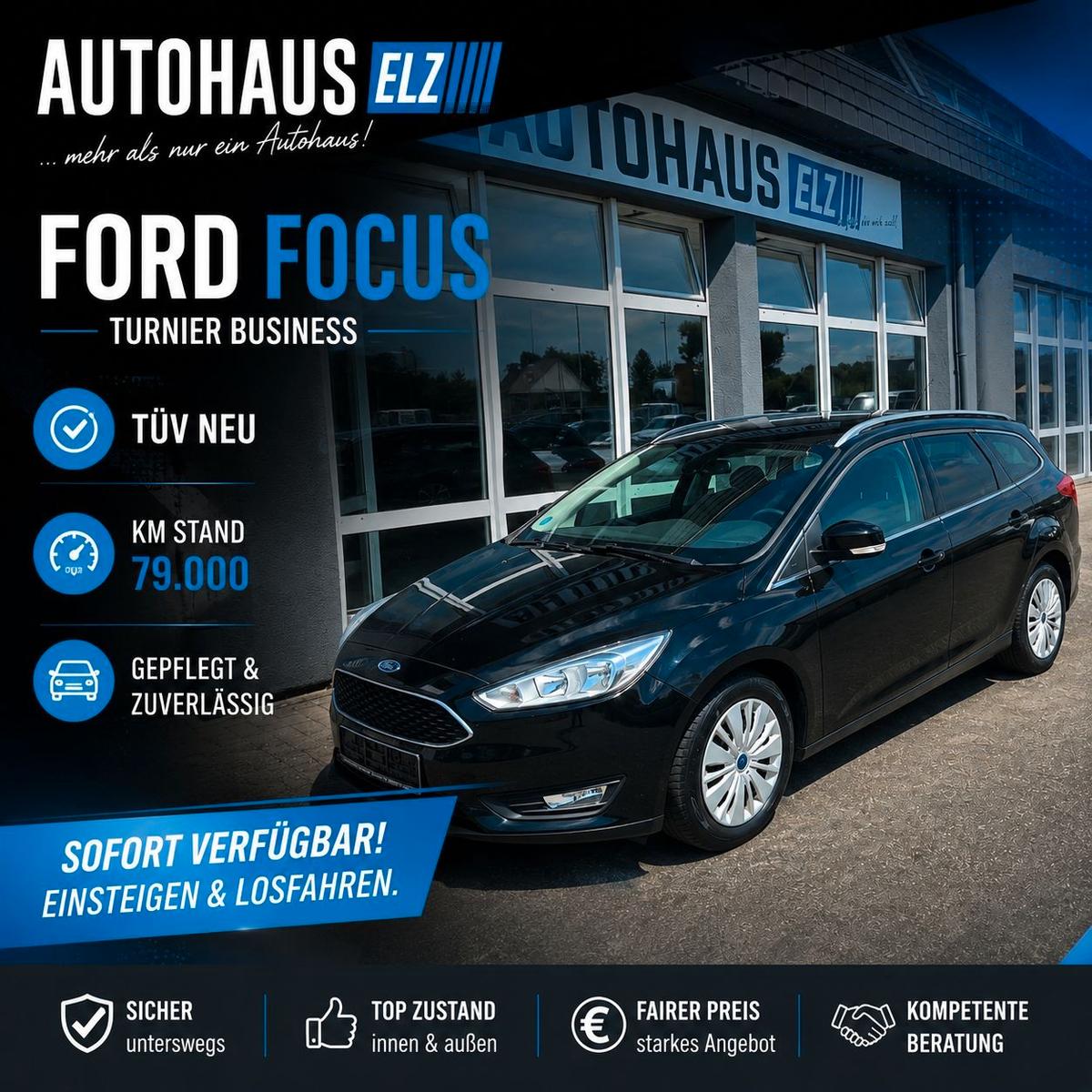 Ford Focus Turnier Business/TÜV NEU/ KM STAND 79000