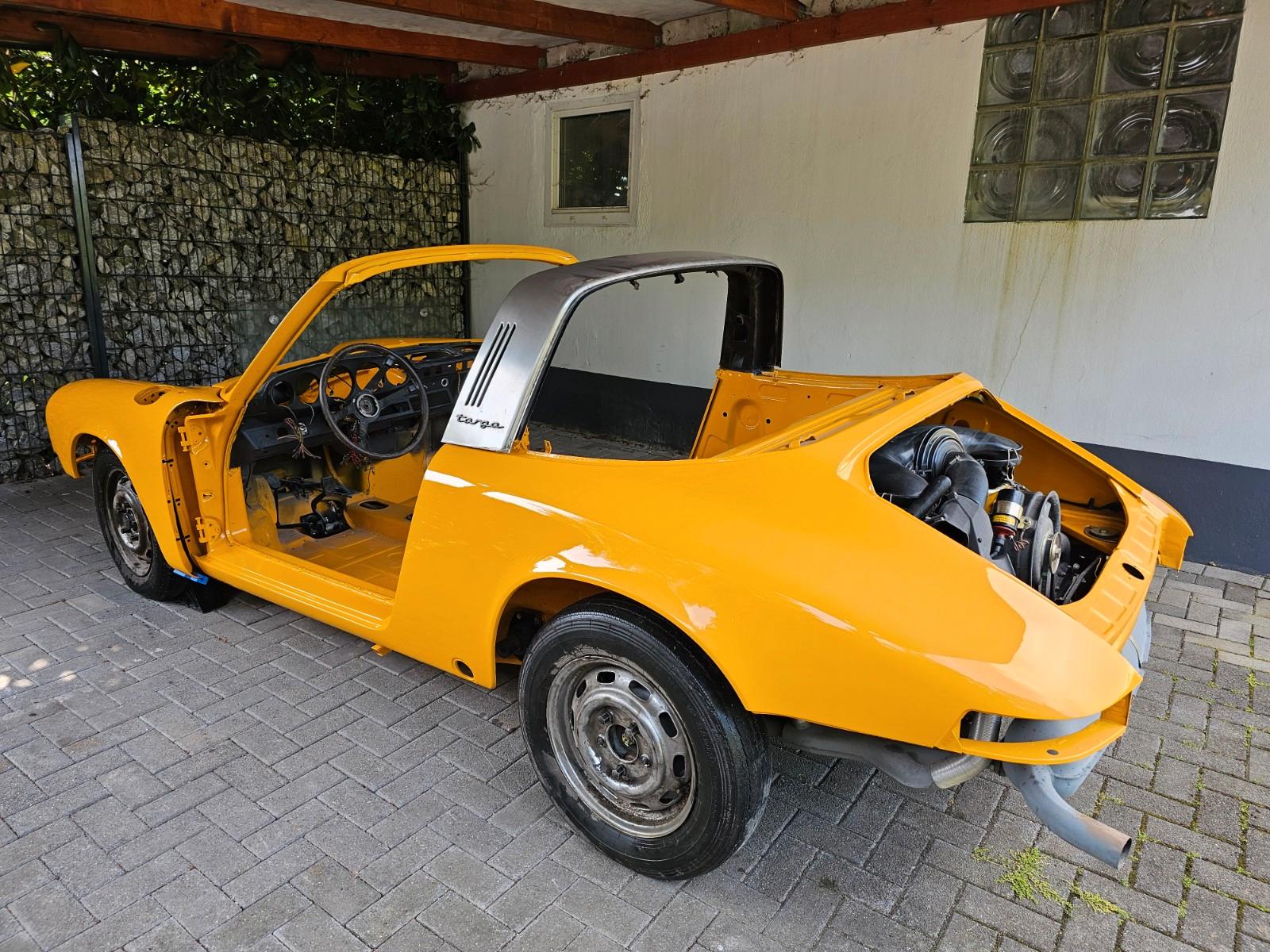 Porsche 911 Urmodell 2,4 Targa Oelklappe US selten