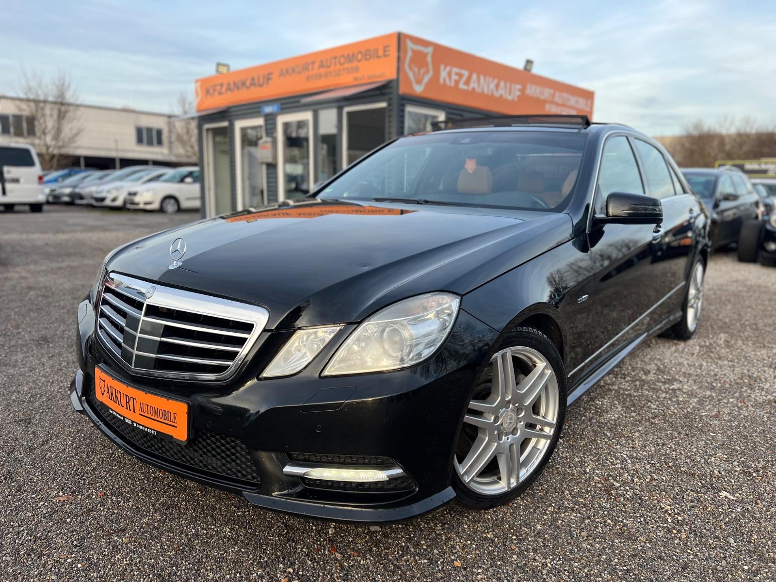 Mercedes-Benz E 350 CDI Limousine 4Matic AMG Avantgarde Paket.