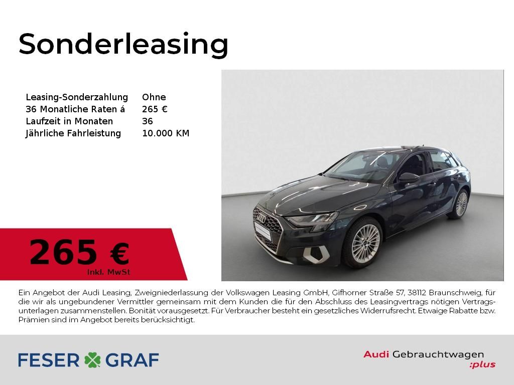Audi A3 Sportback Advanced 35 TFSI Smartphone Inter./