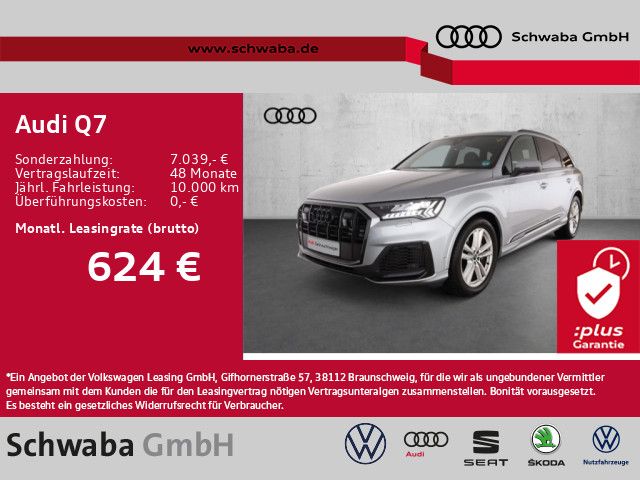 Audi Q7 S line 55TFSI qu. LUFT*PANO*MATRIX*AHK*8-fach