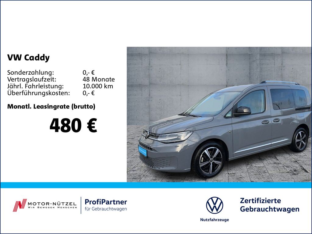 Volkswagen Caddy 1.5 TSI DSG STYLE LED+APP+RFK+STDHZG+AHK