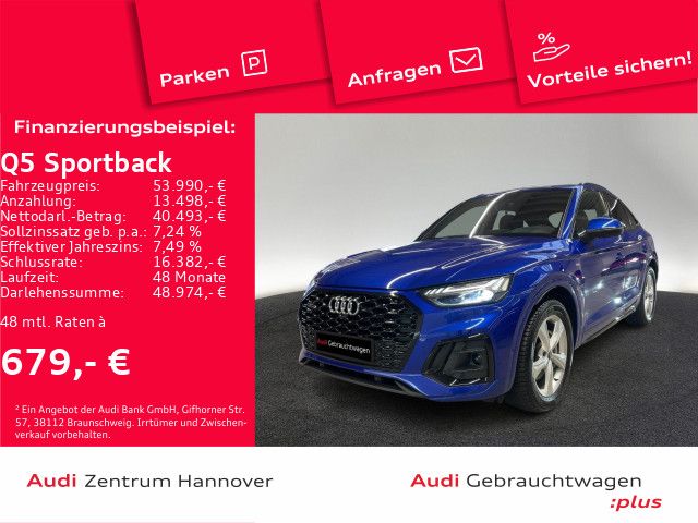 Audi Q5 Sportback S line 55 TFSIe quattro HuD Pano B&