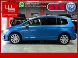 Volkswagen Touran Highline R-LINE DSG 7 SITZE PANO LED CAM - : Blau, Van