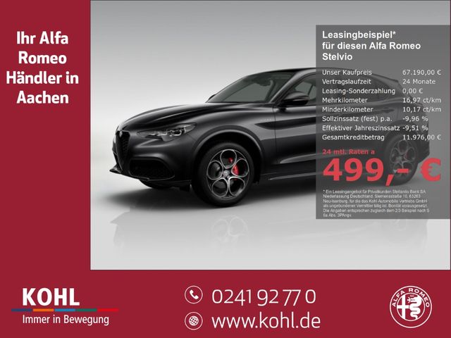 Alfa Romeo Stelvio Veloce Q4 2.0 Turbo 16V 280PS AT8 AHK SH