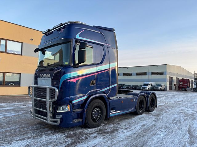 Scania S650 6x4 + RETARDER + 66T