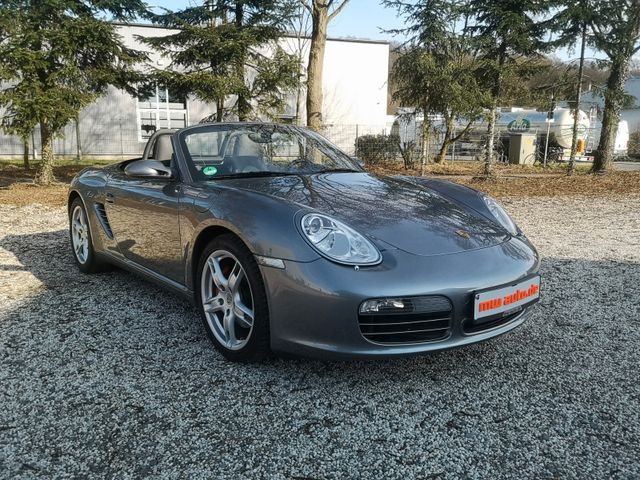 Porsche Boxster S 1.Hand,alle Service,atlasgrau,U-frei!!