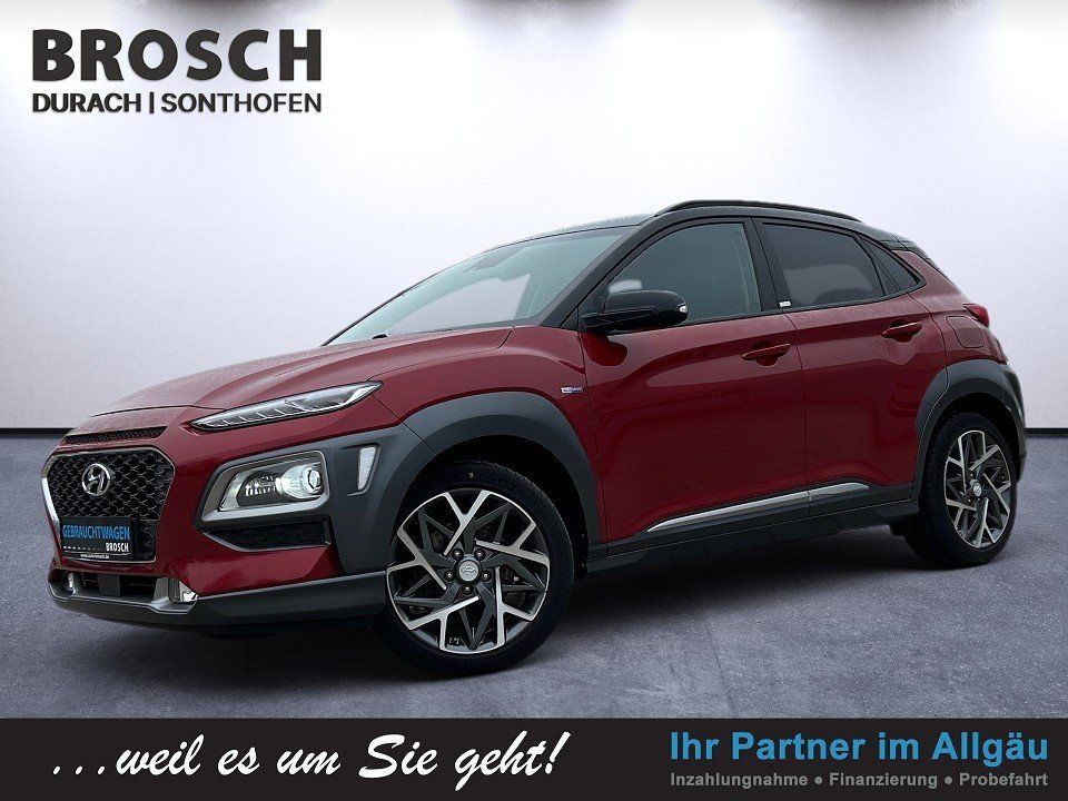 Fahrzeugabbildung Hyundai KONA HEV PREMIUM AHK 2J-GARANTIE LEDER+HUD+NAV++