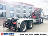 MAN TGS 35.480 8X4 BL, Intarder, Kran HMF 3220-K6, - Rettungswagen