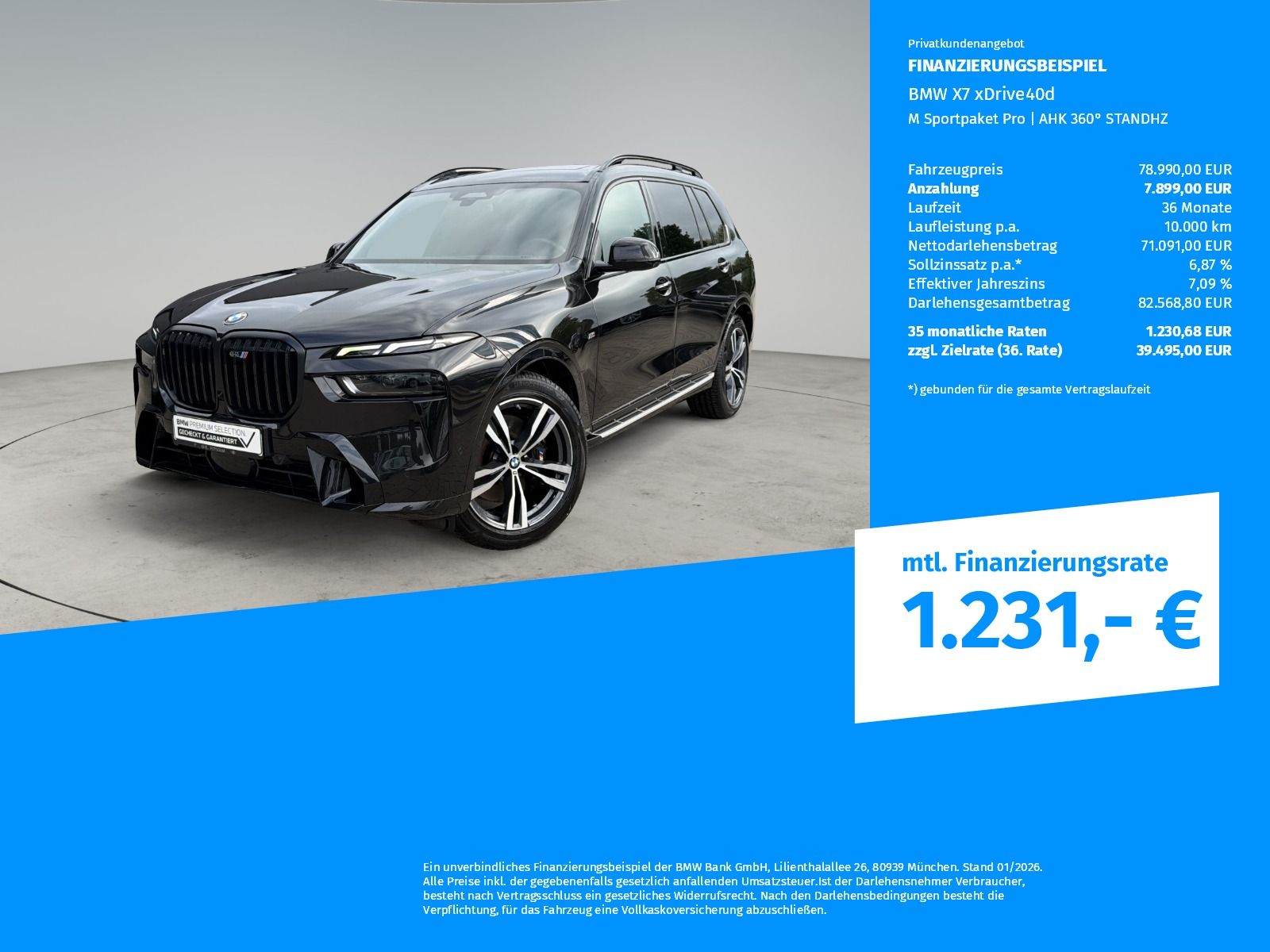 BMW X7 xDrive40d M Sportpaket Pro AHK 360° STANDHZ foto 2