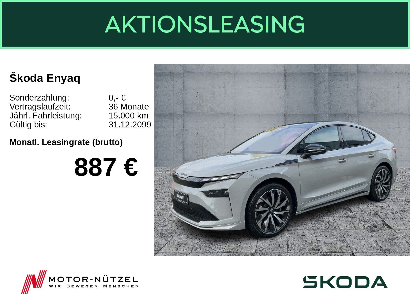 Skoda Enyaq Coupe 85 Sportline Automatik AHK STDHZG
