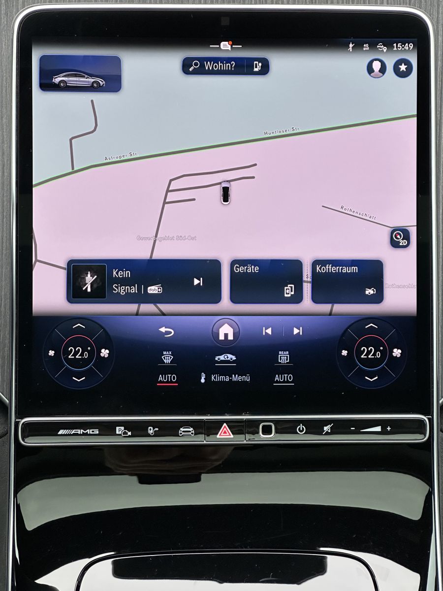 Fahrzeugabbildung Mercedes-Benz EQE 43 AMG 4Matic NAV+LED+PANORAMA+BURMESTER+HUD