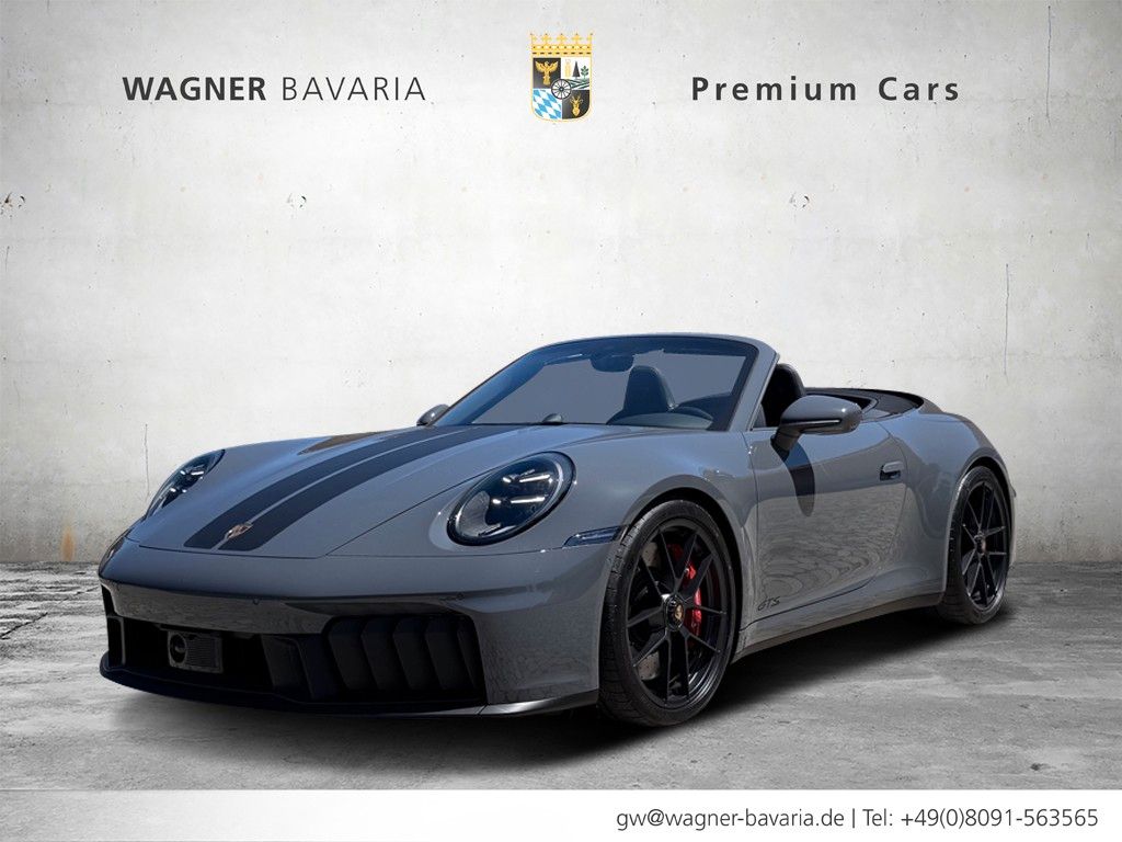 Porsche 992.2 911 Carrera 4 GTS Cabrio Top 50 Km Lift uv