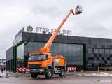 Mercedes-Benz  AXOR 1833 4x4 RUTHMANN T220 S12 Mounted Lift - Dreiseitenkipper 18 t