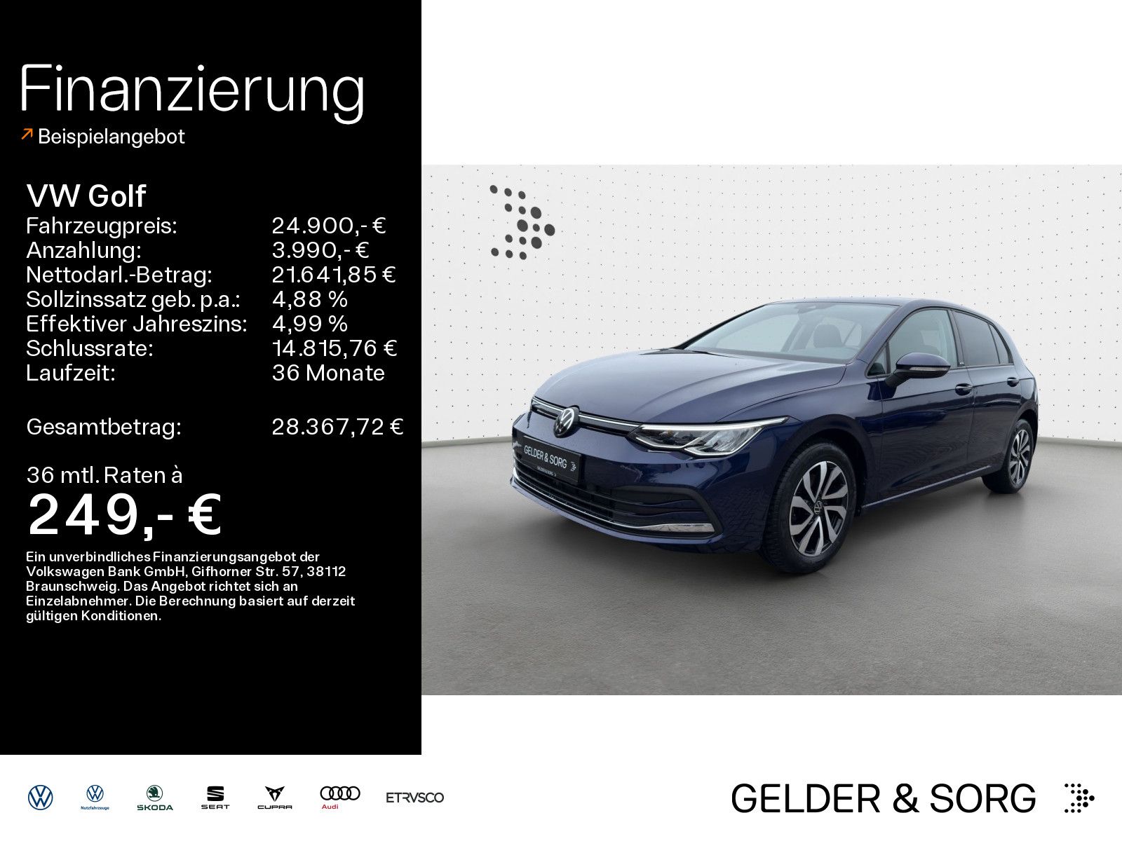 Volkswagen Golf Life 2.0 TDI PDC*SHZ*AMBIENTE*WINTER-PAKET*
