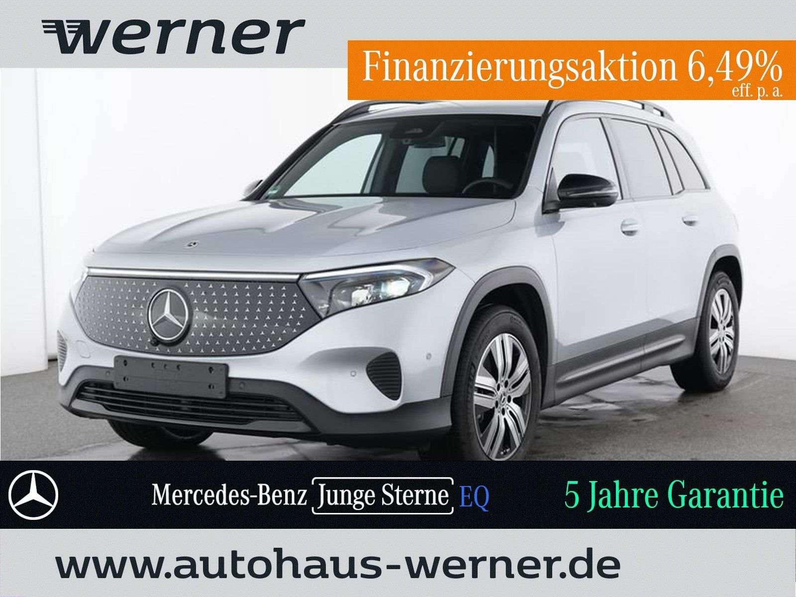 MERCEDES-BENZ EQB 300 4M EL-ART-ADV+ NIGHT AHK FAP MEMORY 360°