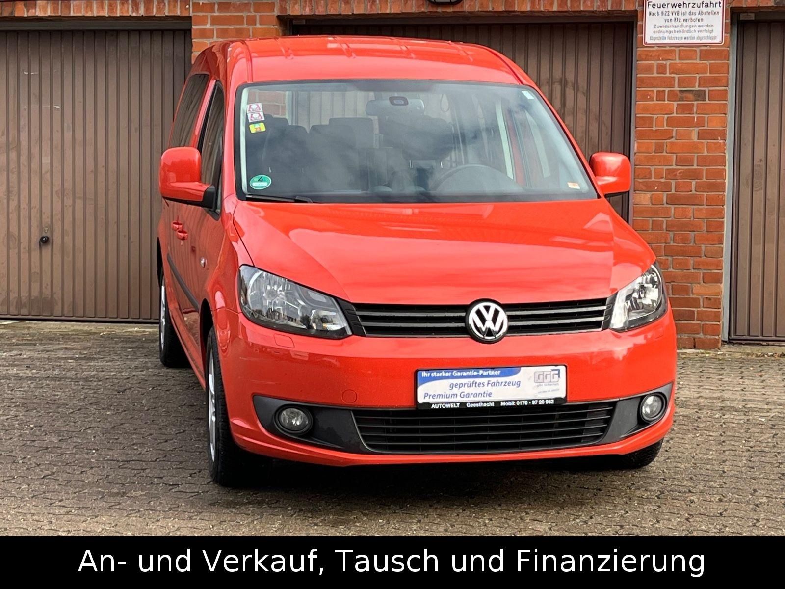 Volkswagen Caddy Maxi 7-Sitze Klima,DSG,SHZ,Zahnrie+TÜV NEU