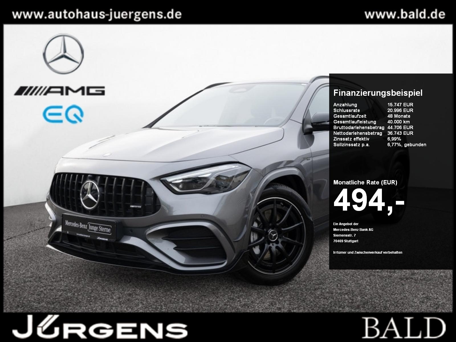 Mercedes-Benz GLA 35 AMG 4M Aero/MLB/Pano/Burm/Night/Keyl/19'