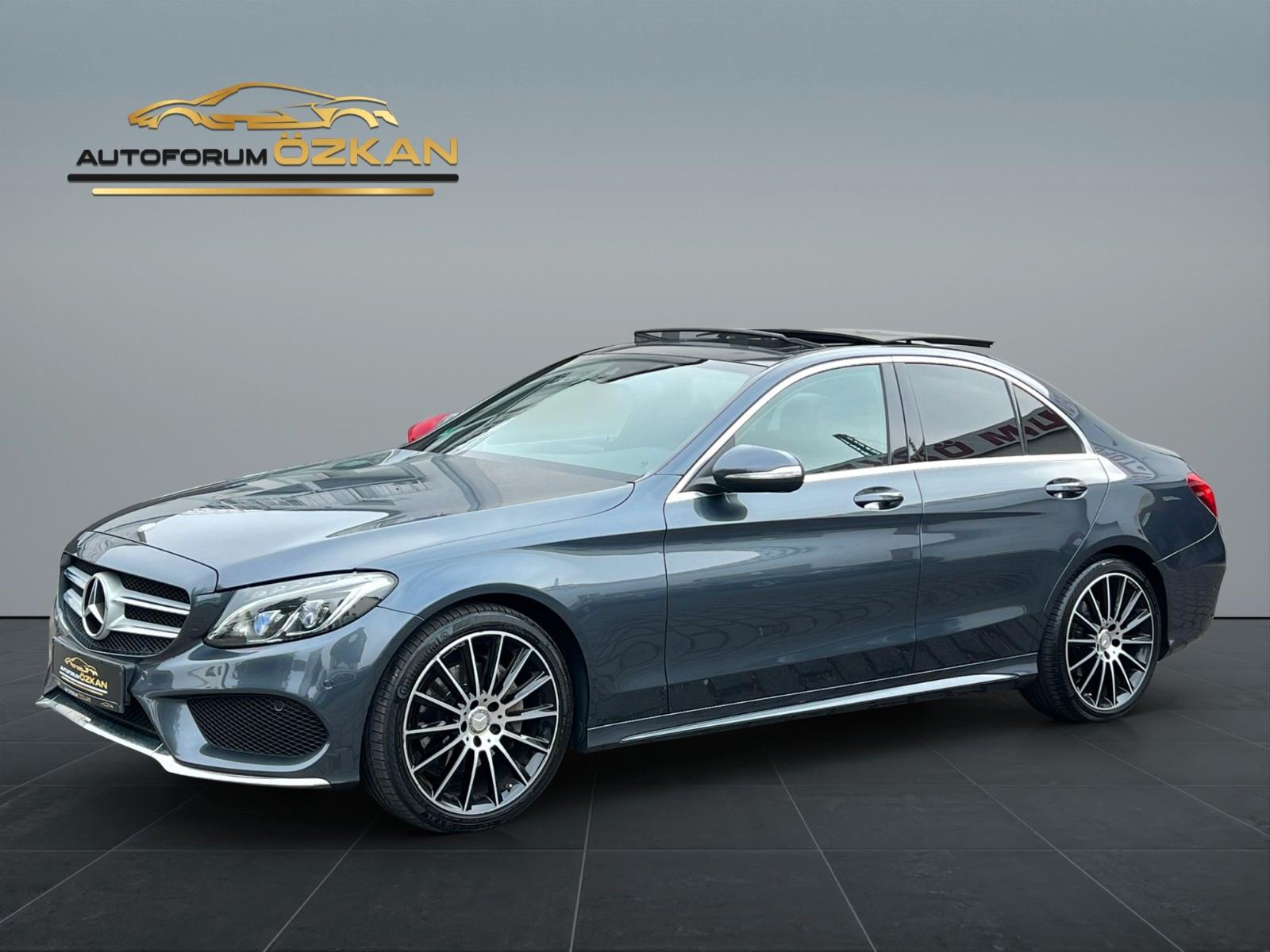 Mercedes-Benz C200 CGI Lim. AMG-Line Pano Burmester Spurhalte