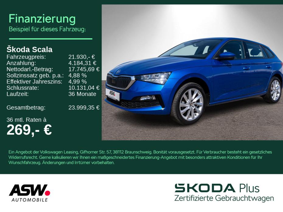 Skoda Scala Style 1.5TSI DSG LED Navi RFK ACC SHZ