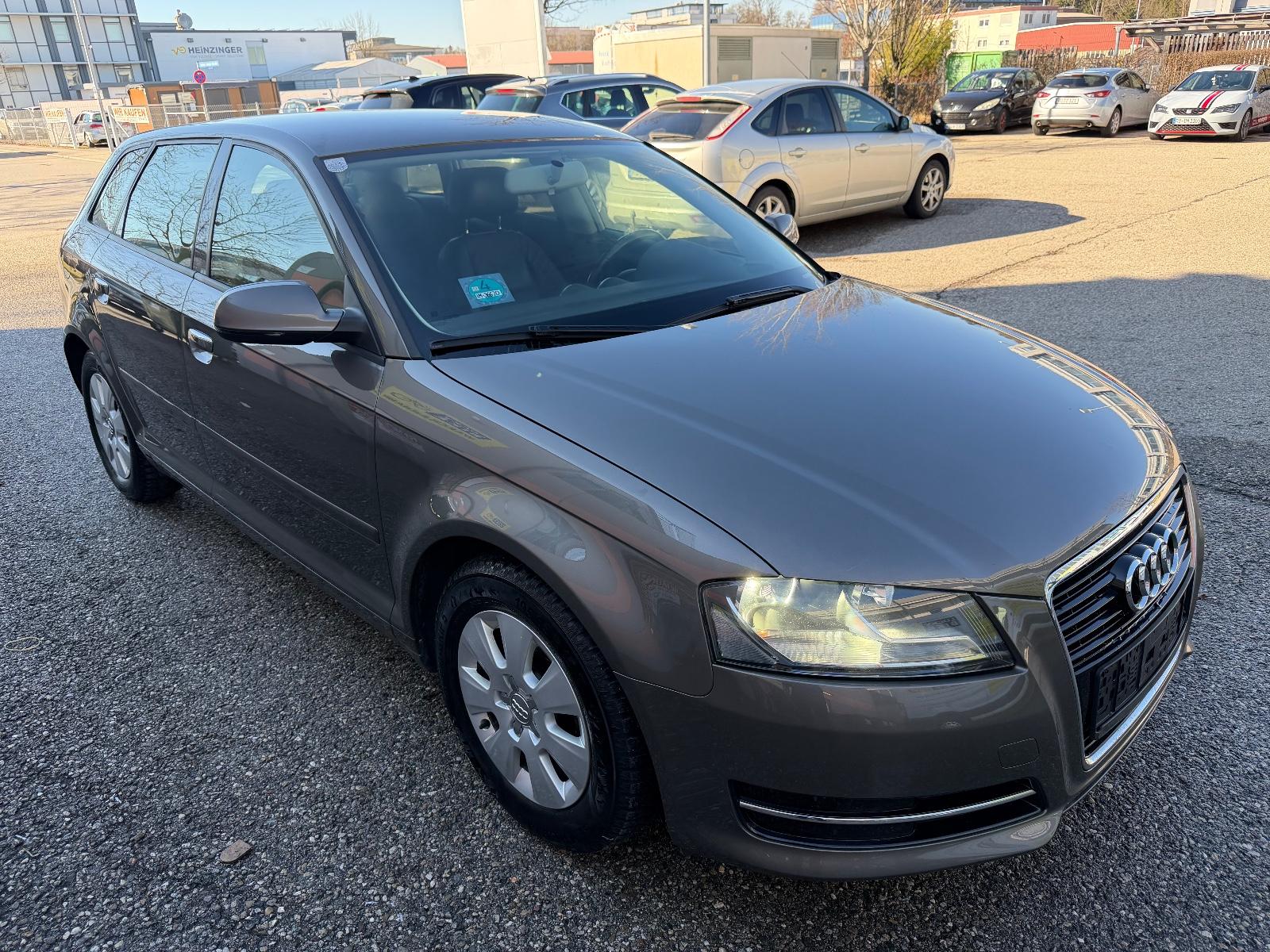 Audi A3 1.6 TDI 77kW Sportback Euro5 Klima Leder navi