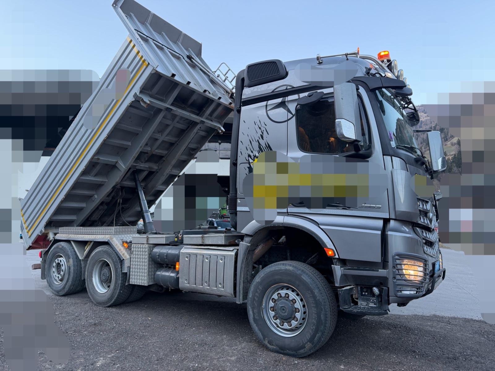 Mercedes-Benz 2953 6X4-4NACHLAUFACHSE 2 SEITENKIPPER BORDMATIK