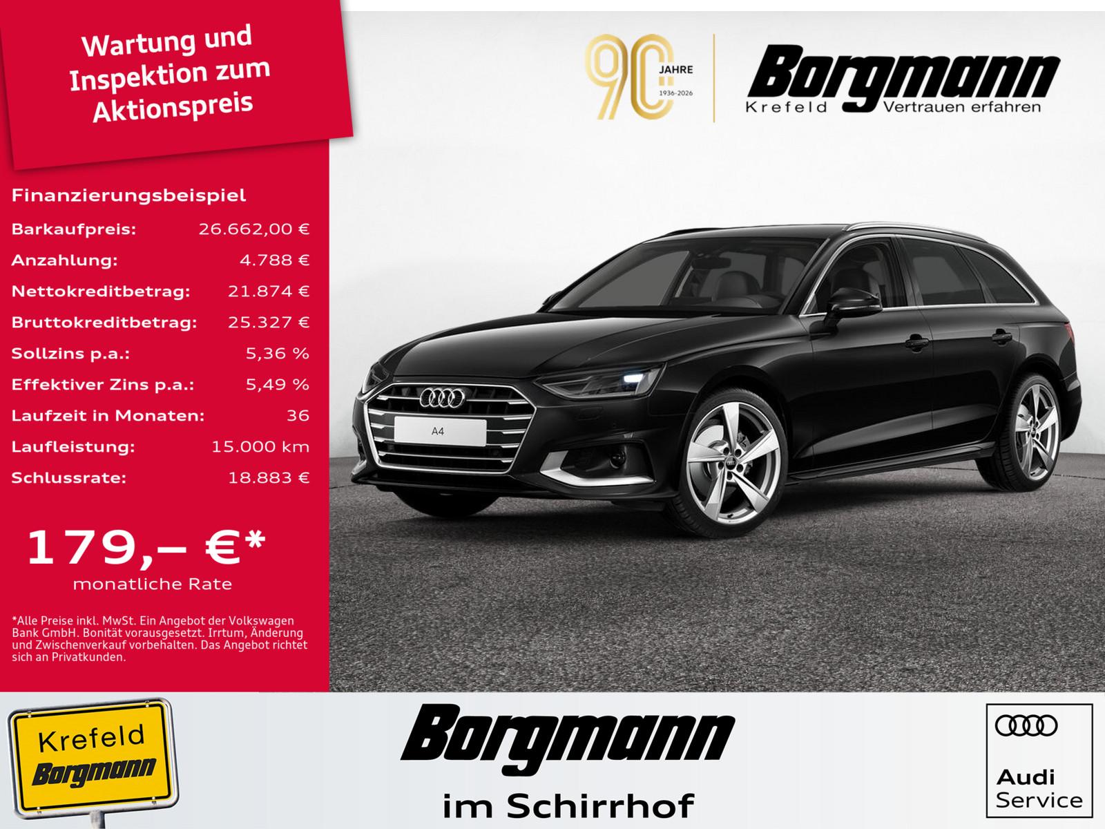 Audi A4 Avant 35 TFSI advanced NAVI KAMERA LEDER SHZ