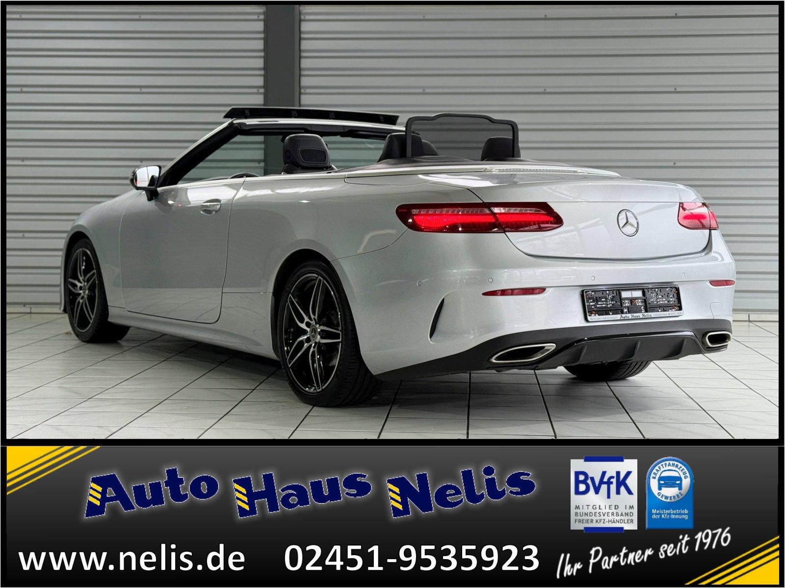 Mercedes-Benz E 200 Cabrio AMG-Line Airscarf Comand-Online Led