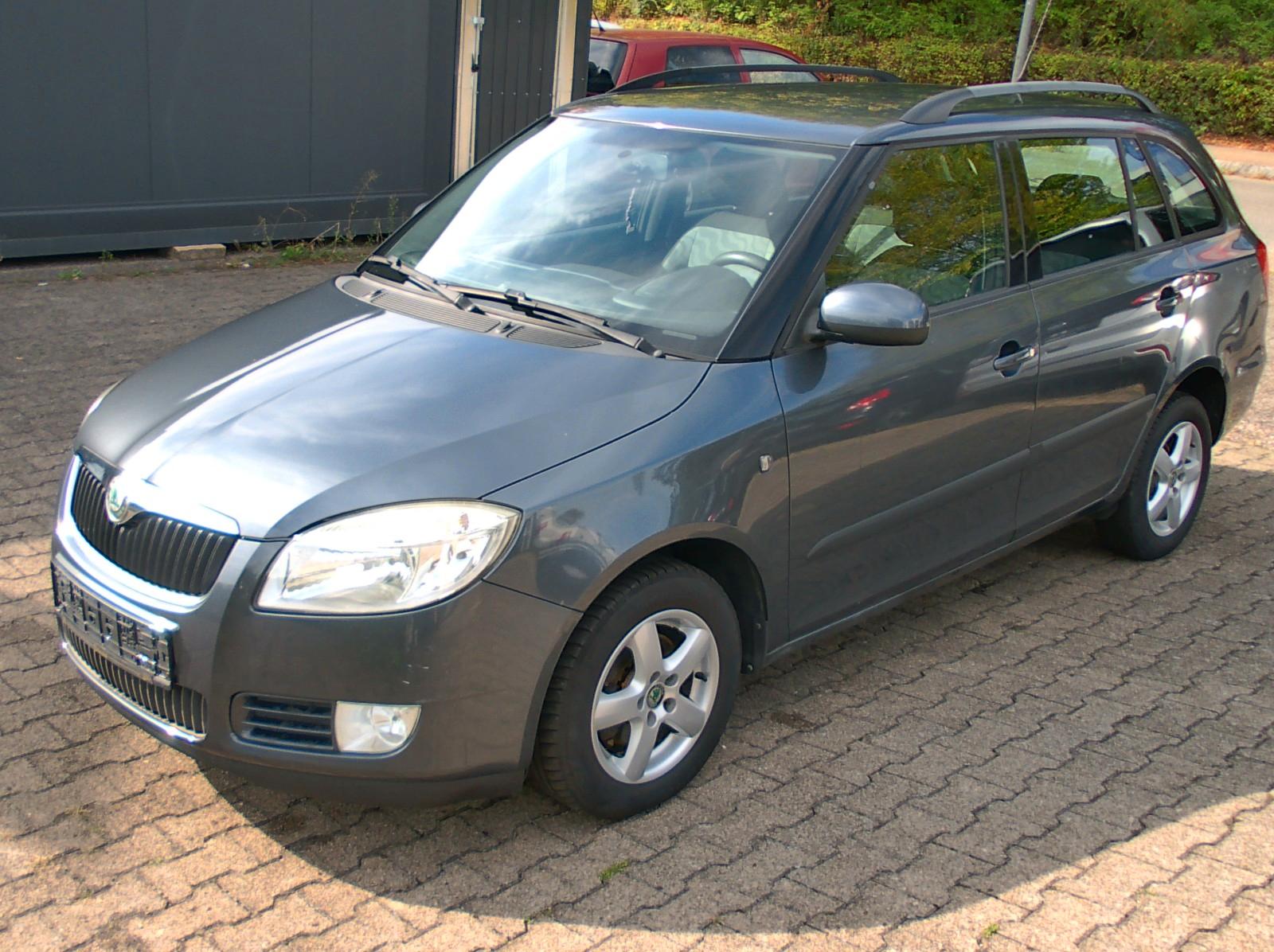 Skoda Fabia 2009 — rear view