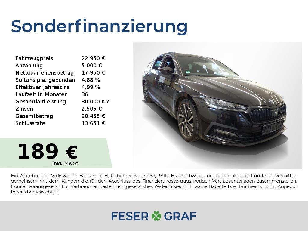 Skoda Octavia Combi Sportline 2.0 TDI PDC+/SHZ/LED