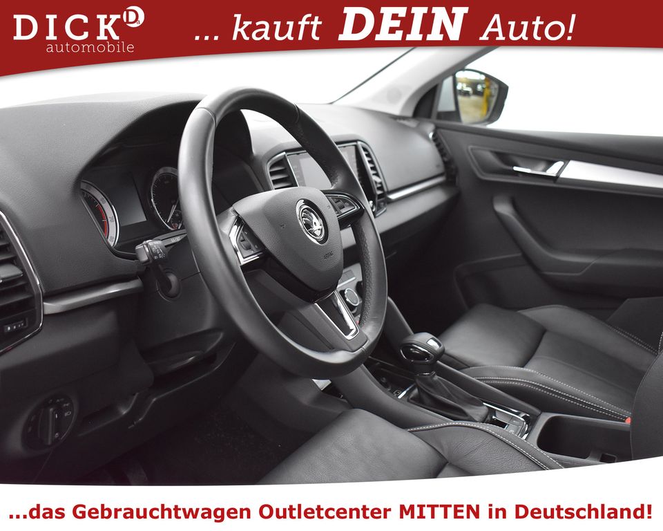 Skoda Karoq 1.5TSI DSG Ambit VOLL LEDER+NAVI+KAMER+18"