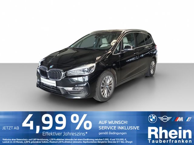 BMW 220d xDr Gran Tourer Luxury ACC+/HUD/LHZ/CAM/MEM