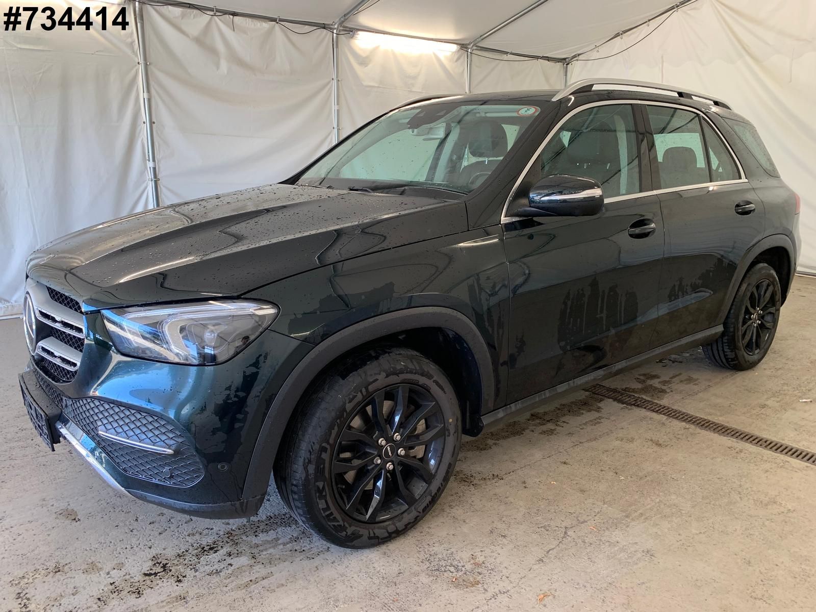 Mercedes GLE 300 2020, 2.0D dīzelis, Automāts, SUV/Apvidus, Zaļš — Latvijā