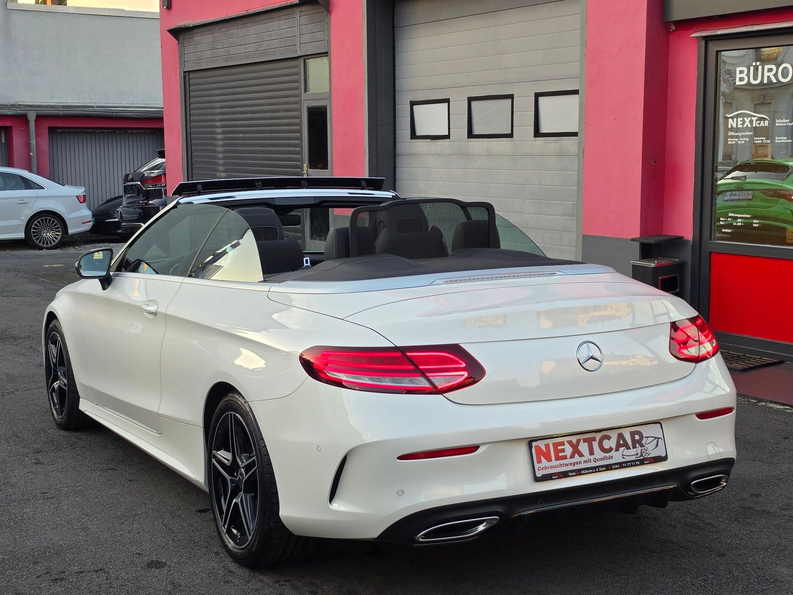Mercedes-Benz C 180 AMG Line 9G-tronic Memory Night Leder SHZ foto 8